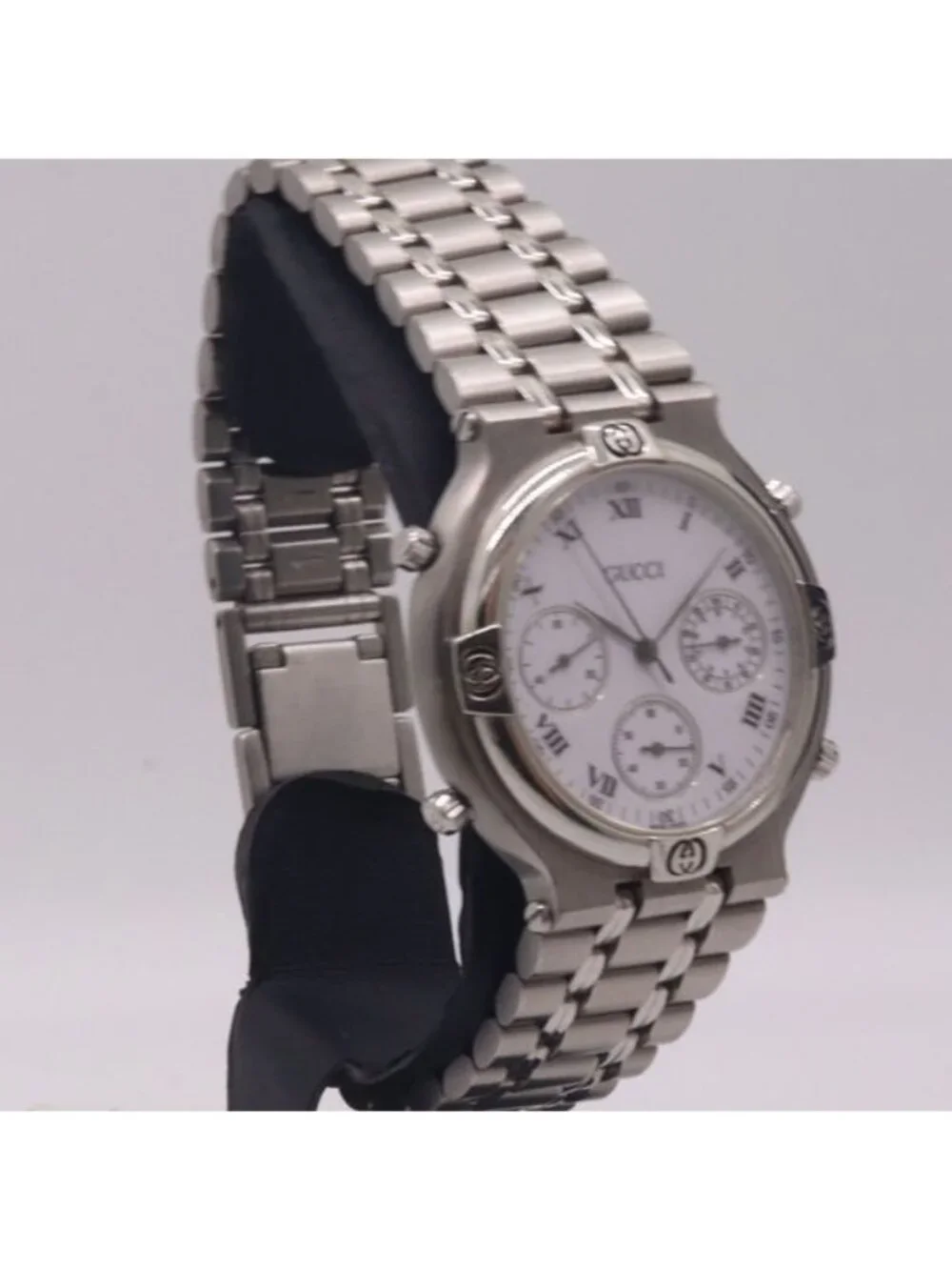 Gucci Chronograph White Dial Watch